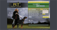 Desktop Screenshot of petconciergetampabay.com